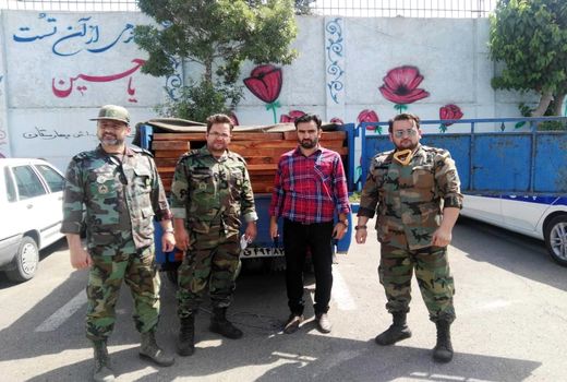 کشف 1.5تن چوب قاچاق در جنوب‌غرب پایتخت