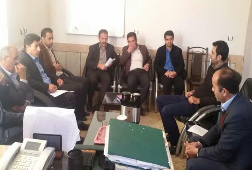 برگزاری جلسه ستاد زراعت شهرستان خانمیرزا 