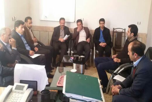 برگزاری جلسه ستاد زراعت شهرستان خانمیرزا 