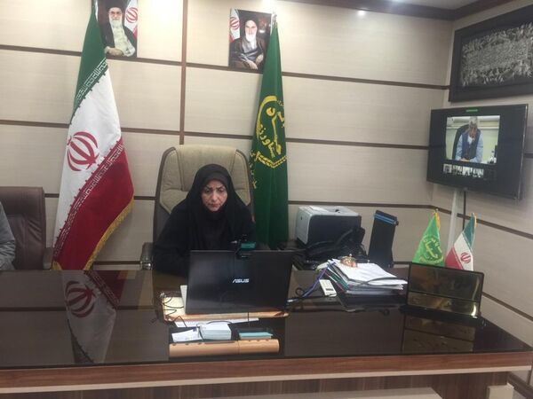 ارتباط ویدئو کنفرانسی سرپرست وزارت جهاد کشاورزی با رییس سازمان جهاد کشاورزی استان قزوین