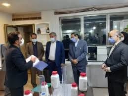 رئیس سازمان جهاد کشاورزی استان کرمان از کارگاه تولید و فراوری محصولات لبنی اسپار ژاو شهرستان شهربابک بازدید کرد