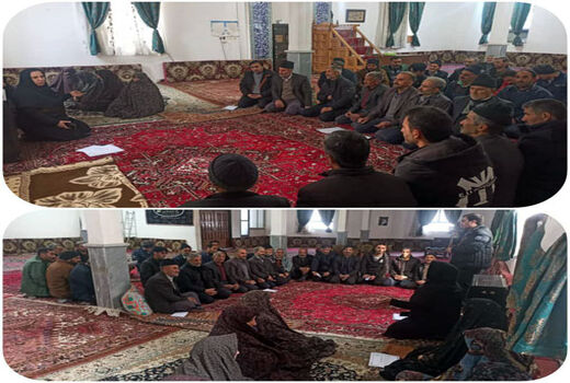 برگزاری کلاس آموزشی ترویجی طرح توسعه نوغانداری با مشارکت زنان روستایی جلفا