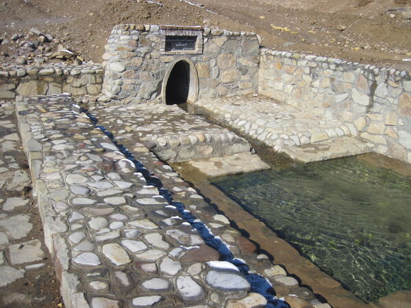 مرمت قنوات در راستای کاهش اثرات خشکسالی
