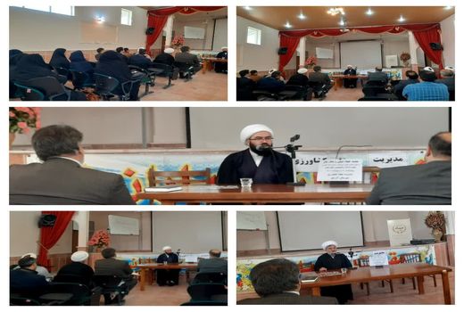 برگزاری جلسه قرارگاه جهاد تبیین در شهرستان آذرشهر درخصوص شعار سال