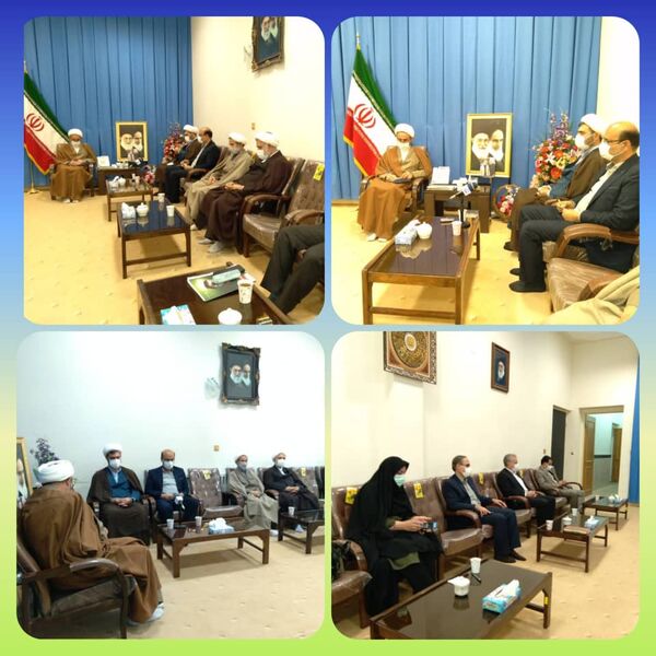 دیدار مدیران سازمان جهاد کشاورزی با نماینده ولی فقیه در استان ایلام