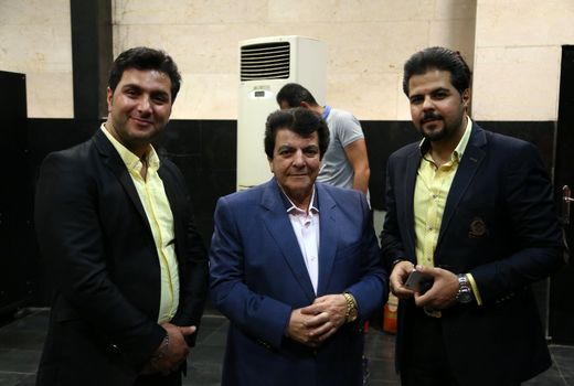 عباس قادری و فریدون جیرانی در افتتاحیه نمایش «دیگری»