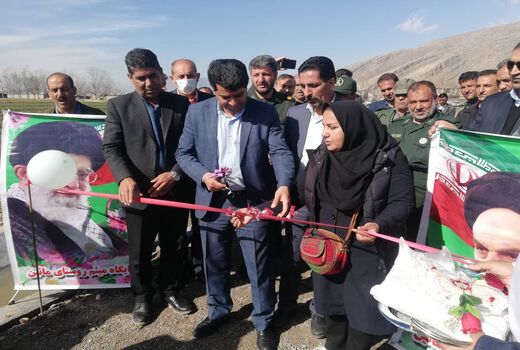 یک کانال انتقال آب کشاورزی در مرودشت افتتاح شد