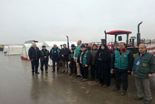 حضور میدانی ماشین‌آلات و نیروهای سازمان جهاد کشاورزی آذربایجان شرقی در رزمایش تمام‌عیار زلزله