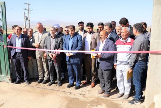 افتتاح یک واحد مرغداری تخم‌گذار در شهرستان آوج