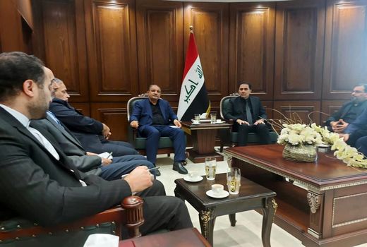نایب رئیس اول مجلس ملی عراق، میزبان هیات ایرانی