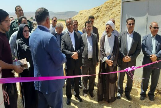 افتتاح یک واحدگاوداری شیری صنعتی درشهرستان کوهدشت