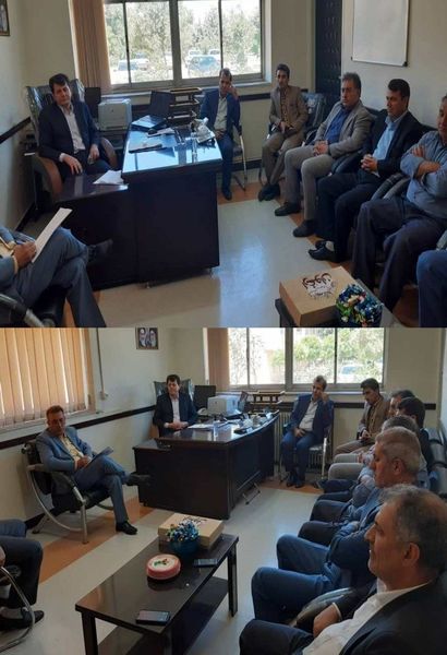 نشست هم اندیشی معاون بهبود تولیدات دامی سازمان جهاد کشاورزی ایلام با مدیر تعاون روستایی استان 