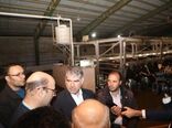 بازدید وزیر جهاد کشاورزی از شرکت کشاورزی و دامپروری فجر اصفهان 