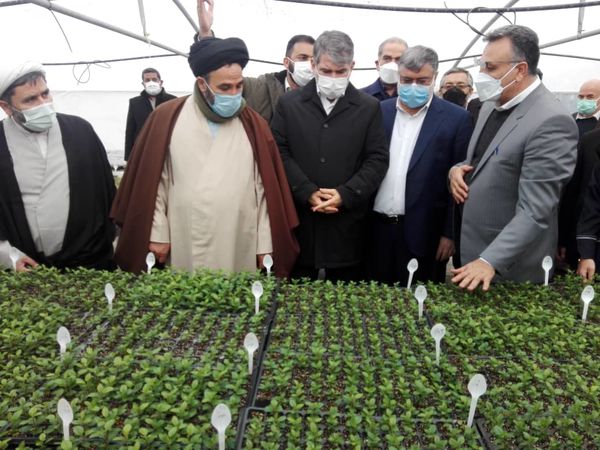 بازدید وزیر جهاد کشاورزی از موسسه دانش بنیان کشت بافت رویان پژوهش در ارومیه