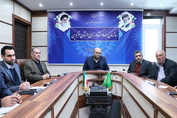 بررسی راهکارهای مدیریت خرید کشمش در نشست کارگروه صندوق کشمش استان قزوین 