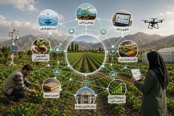 سنتز زیست‌بومی؛ به‌سوی حکمرانی شبکه‌ای در کشاورزی