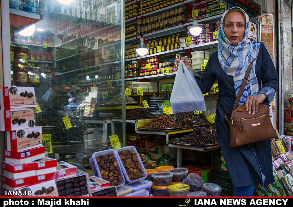 بازار خرما در تهران