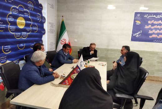 بازدید رئیس سازمان جهاد کشاورزی استان البرز از مرکز توسعه و ساماندهی مشاغل خانگی 