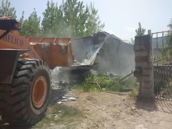 قلع و قمع 860 بنای غیرمجاز در بابل