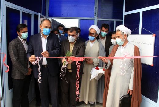 گلخانه گل رز شهر ناغان افتتاح شد 