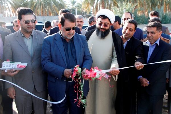 بهره‌برداری از سه طرح کشاورزی در شهرستان حاجی‌آباد