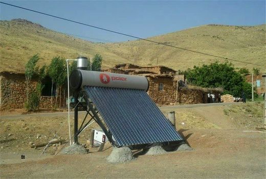 نصب ۸۰۰ آبگرمکن خورشیدی در مناطق جنگلی چهارمحال و بختیاری