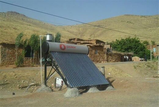 نصب ۸۰۰ آبگرمکن خورشیدی در مناطق جنگلی چهارمحال و بختیاری