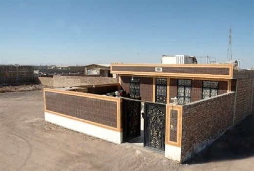 مددجویان روستایی در شهرستان دشتی صاحب مسکن می‌شوند