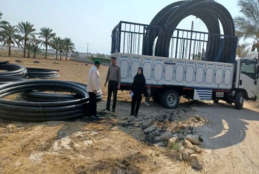 راندمان آبیاری در مزارع شهرستان بوشهر افزایش می‌یابد