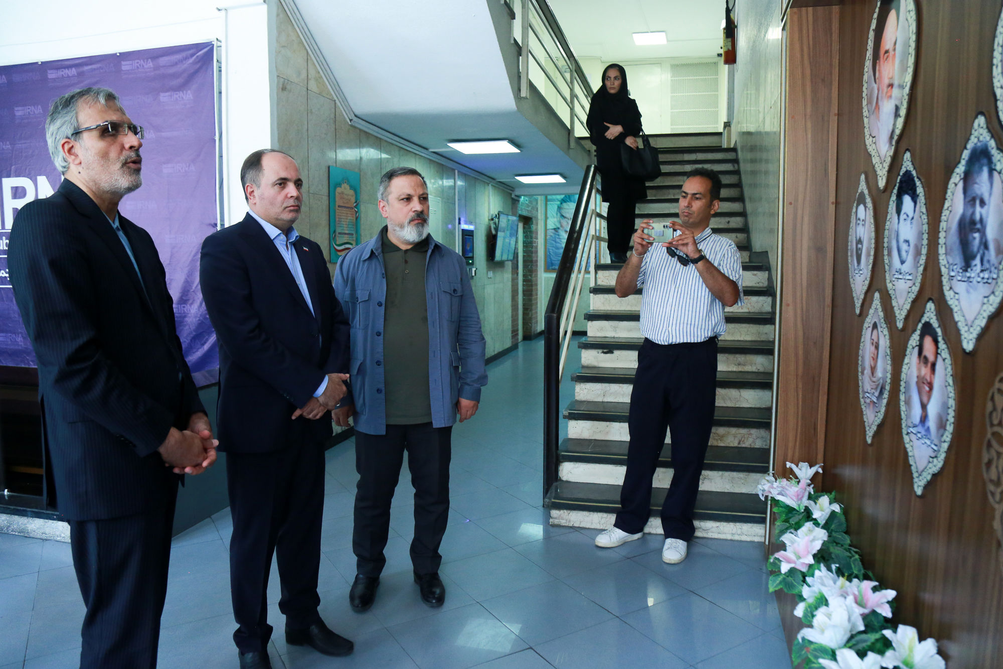  بازدید وزیر جهاد کشاورزی از خبرگزاری ایرنا 