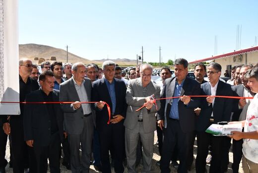 کارخانه فوق‌مدرن برنج‌کوبی آق‌قزل دره رود آبش احمد افتتاح شد
