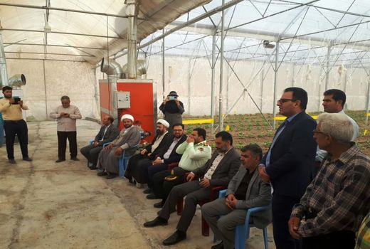 افتتاح گلخانه سبزی و صیفی در پاسارگاد