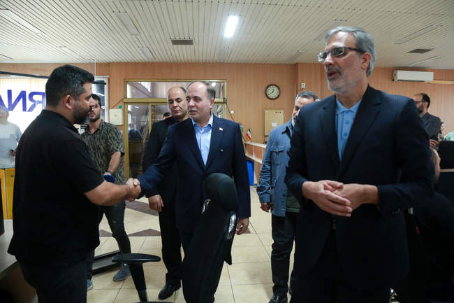  بازدید وزیر جهاد کشاورزی از خبرگزاری ایرنا 