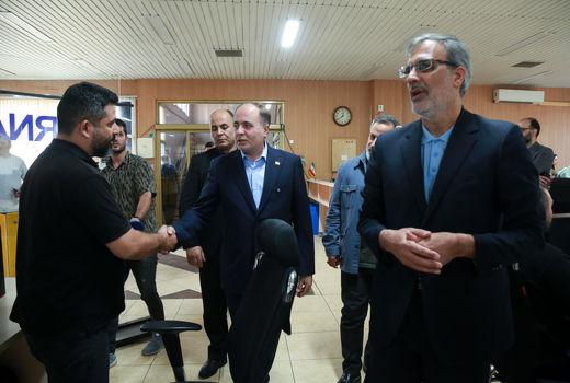  بازدید وزیر جهاد کشاورزی از خبرگزاری ایرنا 