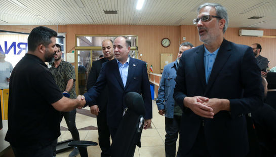  بازدید وزیر جهاد کشاورزی از خبرگزاری ایرنا 