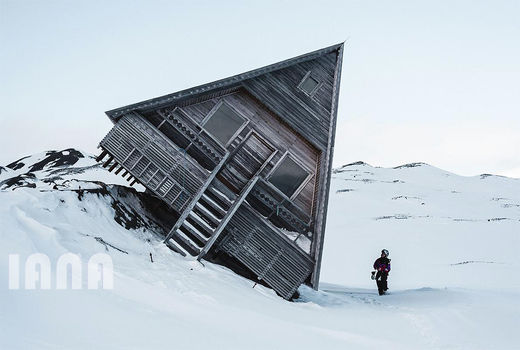 خسارت بهمن در کوهستانی در نروژ 