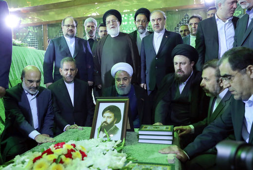 تجدید میثاق اعضای هیأت دولت با آرمان‌های امام خمینی (ره)