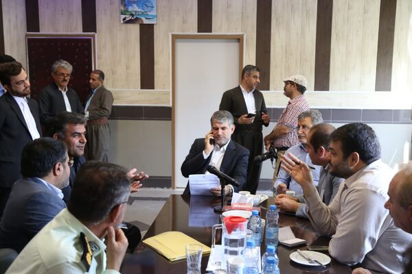 دیدار چهره به چهره وزیر جهاد کشاورزی با کشاورزان و بهره برداران شهرستان جوانرود