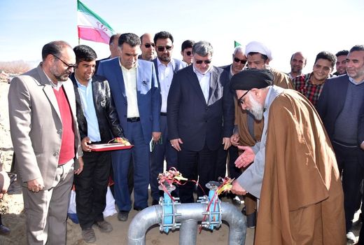 بهره برداری همزمان از 4 طرح آبیاری تحت فشار در نهبندان خراسان جنوبی