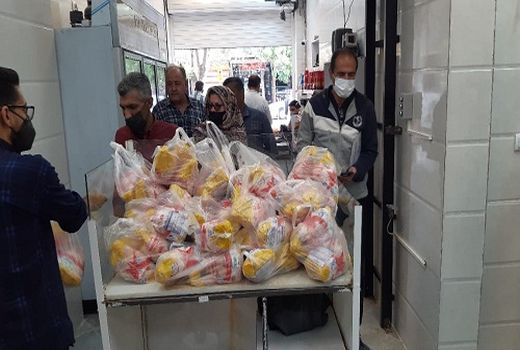 توزیع بالغ بر 500 تن کالای اساسی در مرودشت