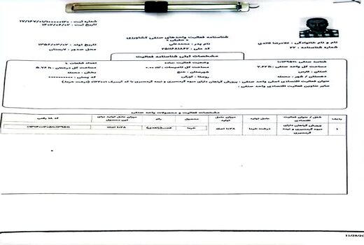 آغاز شناسنامه دار شدن باغ‌های خنج