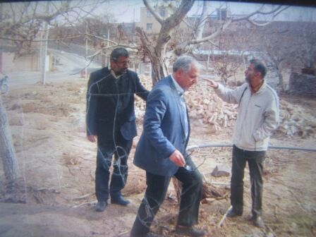 بازدید مدیر حفظ نباتات سازمان جهاد کشاورزی استان اصفهان از شهرستان نایین