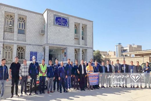 برگزاری اردوی جهادی بهداشتی و درمانی دامپزشکی در ایذه