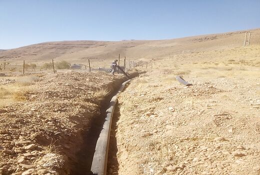 طرح 82هکتاری آبیاری کم فشار تجمیعی روستای پیرده تحویل موقت شد
