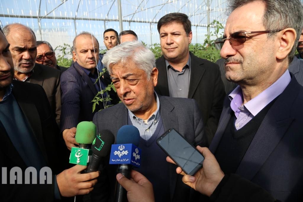 بازدید و بهره برداری از پروژه های بخش کشاورزی استان تهران با حضور سرپرست وزارت جهاد کشاورزی