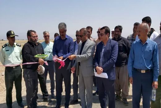 افتتاح سه طرح فنی زیربنایی در فسا