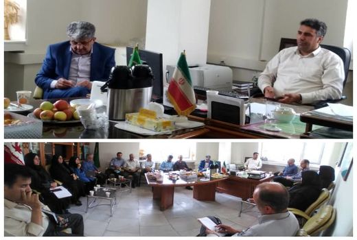 برگزاری نشست مشترک مدیریت هماهنگی ترویج کشاورزی با معاونت بهبود تولیدات دامی جهاد کشاورزی 