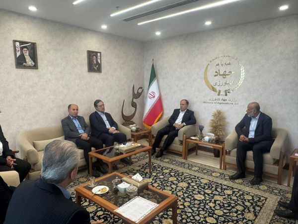 دیدار استاندار آذربایجان‌غربی با وزیر جهاد کشاورزی