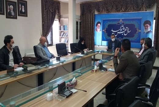 اولین جلسه ستاد توسعه کشت گلخانه ای فیروزکوه درسال 99 برگزار شد