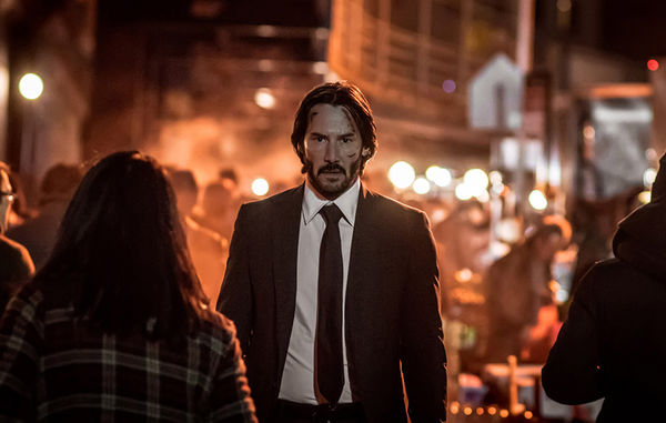 «جان ویک 3» و اسب سواری کیانو ریوز در خیابان